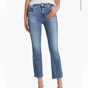 AG Farrah High Waist Crop Bootcut Jeans - Size 28